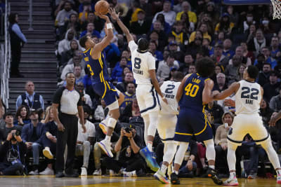 Poole beats buzzer with layup, lifts Warriors past Grizzlies