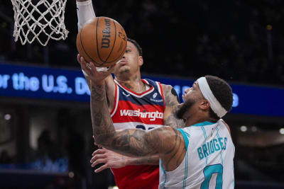 Tattoos on the legs of Dallas Mavericks center DeAndre Jordan (6) are shown  during the second half of an NBA basketball game against the Atlanta Hawks  Wednesday, Oct. 24, 2018, in Atlanta.