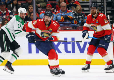 Florida Panthers Wearing Special Warmup Jerseys for Pride Night