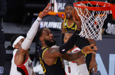 NBA Kobe Bryant Lakers Slam Dunk Over Lebron James Heat Color 8 X 10 Photo  Pic