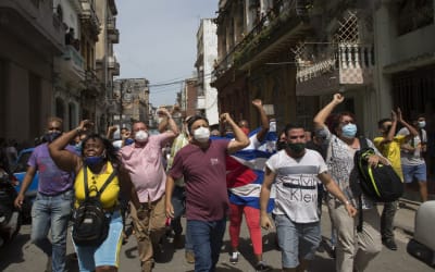 South Florida's Cuban exiles mark one year since antigovernmental protests  in Cuba