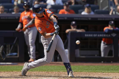 Astros go deep 5 time to rally for 9-8 win over Angels despite