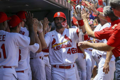 Miles Mikolas and Harrison Bader talk about losing no-hitter with