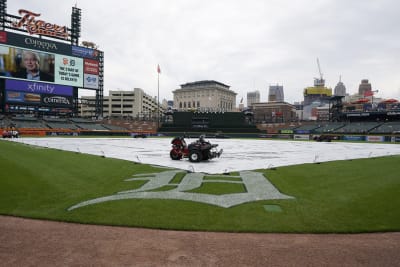 Guardians-Mets game postponed by rain, split doubleheader Sunday