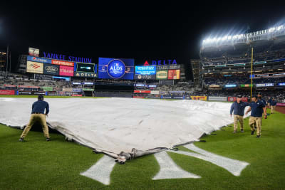 Guardians-Mets game postponed by rain, split doubleheader Sunday