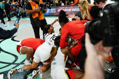 Las Vegas Aces' Sydney Colson on WNBA Championship Win and Trash Talk in  Finals