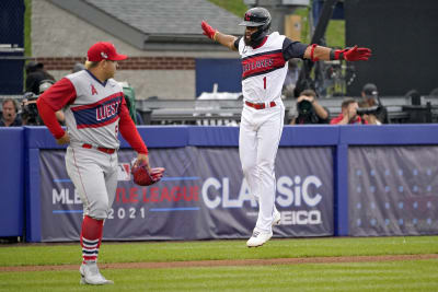 Game-used Jersey - 2021 Little League Classic - Los Angeles Angels vs. Cleveland  Indians - 8/22/2021 - Great Lakes, Alex Young #46