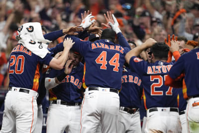 Yordan Alvarez hits 3 homers; Houston Astros clinch playoff spot