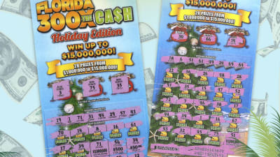 2 Floridians win $1 million in Florida Lottery scratch-off game