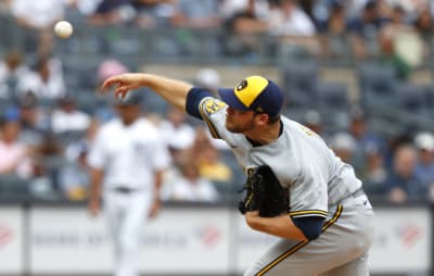 Lauer works 7, Tellez and Taylor homer as Brewers top Reds