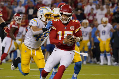 Chiefs vs Chargers score: Chiefs defeat Chargers 27-24 on Thursday