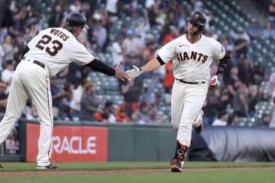 Buster Posey's three-run home run, 06/16/2021