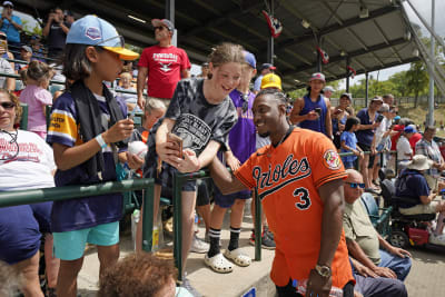 Brandon Hyde, MLB teams spend day of Little League Classic with