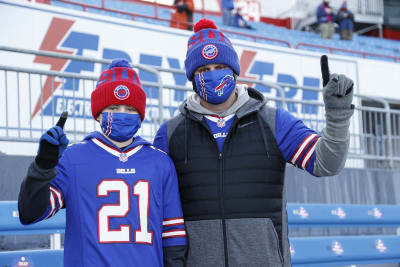 Lucky few Bills fans eager to cheer on team from