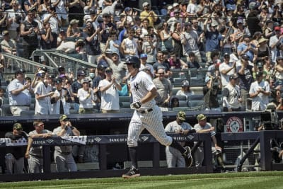 Watch: Josh Donaldson restrained from manager during dugout spat