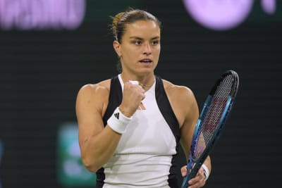 Wimbledon 2022: Maria Sakkari outfit, crop top sends tennis wild