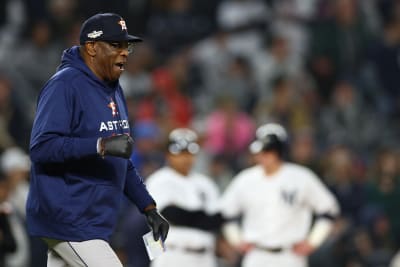 July 18 2023 Houston manager Dusty Baker (12) before the game with