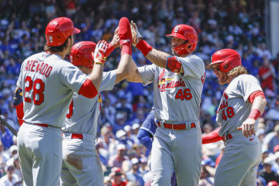 Cardinals rally for 7-5 win over the Cubs to split London series