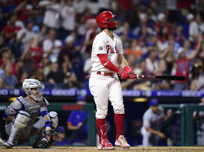 Harper hits 2 solo home runs, Nola pitches 5 innings as Phillies beat Blue  Jays 9-4