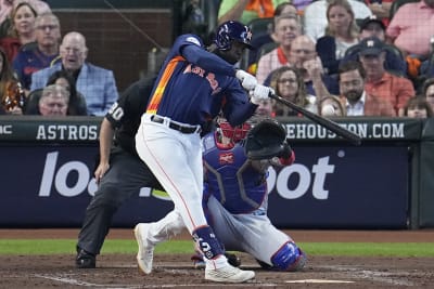 Houston Astros hope to have Yordan Alvarez vs. Texas Rangers