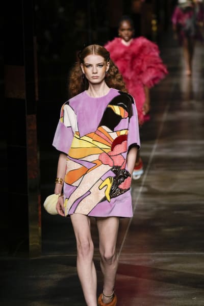 Kim Jones Goes Disco for Fendi Spring 2022