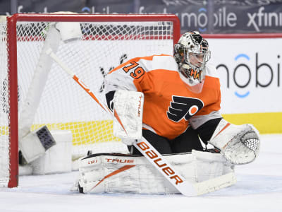 Flyers' Carter Hart caps first playoff series win with 'special' moment