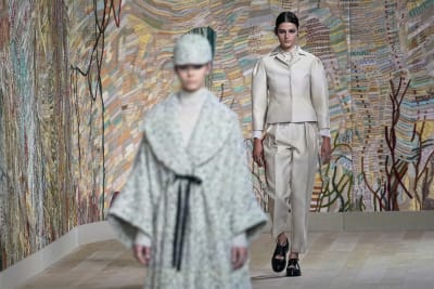 Dior Celebrates the Return of In-Person Shows With an Extremely Tactile  Couture Collection - Fashionista