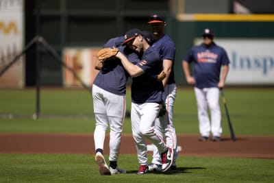 Houston Astros on X: Press conference: Jon Singleton in batting practice  jersey  / X