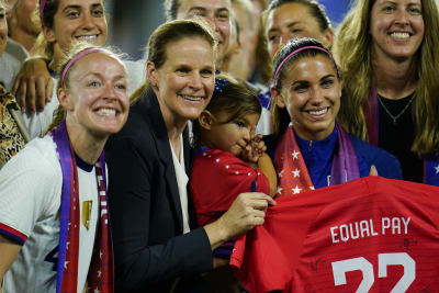 The U.S. men's and women's soccer teams will be paid equally under a new  deal : NPR