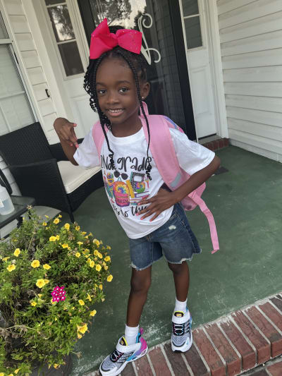 Baby girl wearing jordans shop