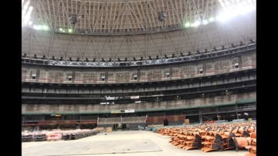 Inside the abandoned Houston Astrodome dubbed 'Eighth Wonder of