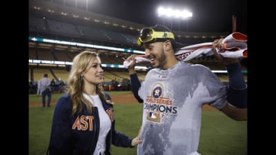 Astros shortstop Correa, former Miss Texas from Laredo Daniella