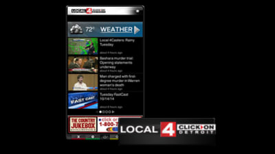 Watch Local 4 News on your smart TV or streaming stick