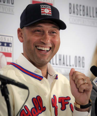 At his Hall of Fame Introductory Press Conference, Derek Jeter