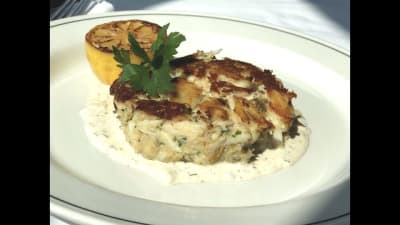 Del Frisco's Crab Cake - Goodtaste with Tanji