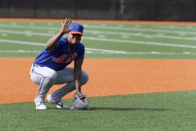 Brandon Nimmo on Spring Training Day 1: 'I've been working out