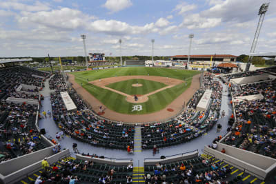 Houston Astros players heckled by fans during batting practice at