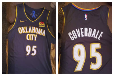 Oklahoma City Thunder Jersey History - Jersey Museum