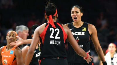 Aces beat Sun 85-71 behind A'ja Wilson, take 2-0 series lead in