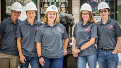 Kingwood ISD students build tiny homes for homeless veterans