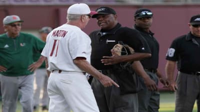 FSU Baseball on X: Canes score two on a double T3