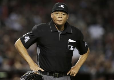 logo on mlb umpire uniform