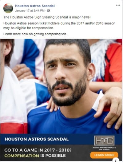 Houston Cheated Logo