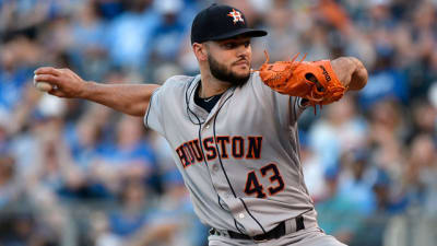 Houston Astros starting pitcher Lance McCullers Jr. and his wife take  News Photo - Getty Images