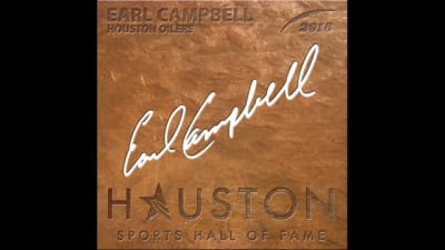Nolan Ryan and Earl Campbell make history in Austin