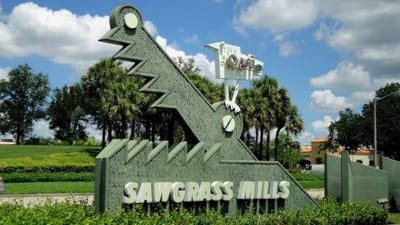Sawgrass Mills Mall Directory (July 2012), Found this lying…