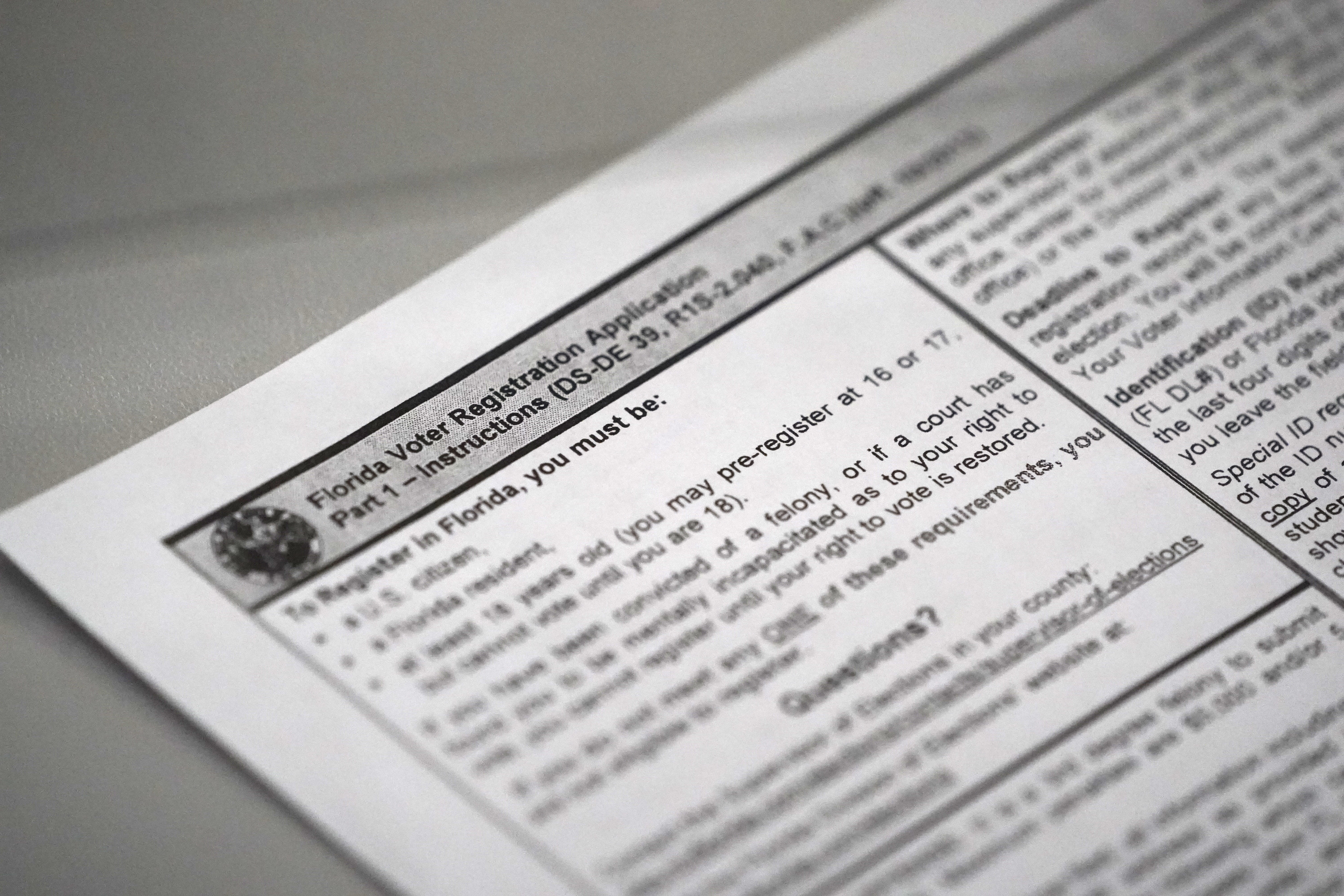 How to make sure you are eligible to vote in Florida