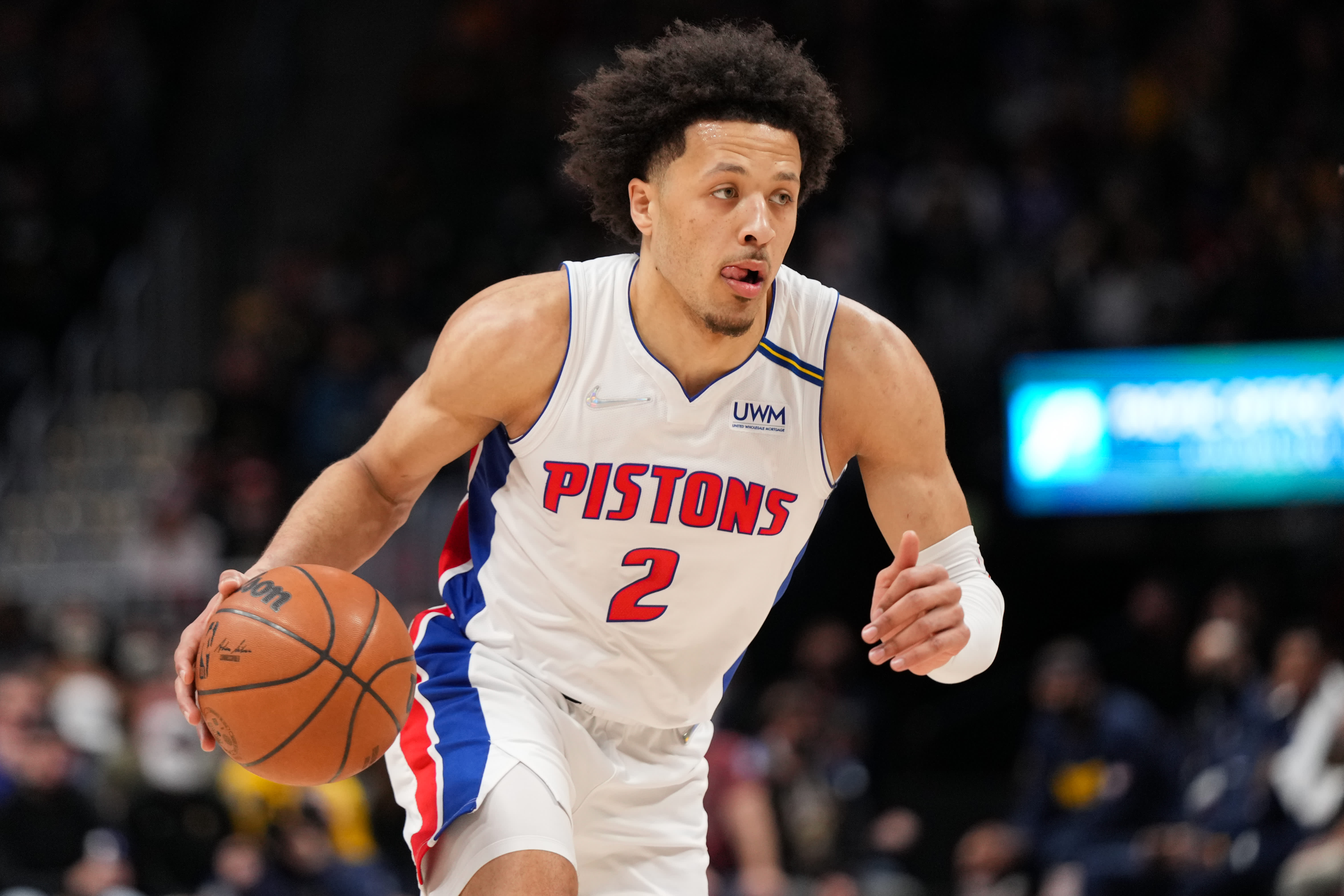 Pistons star Cade Cunningham joins Detroit students for book fair