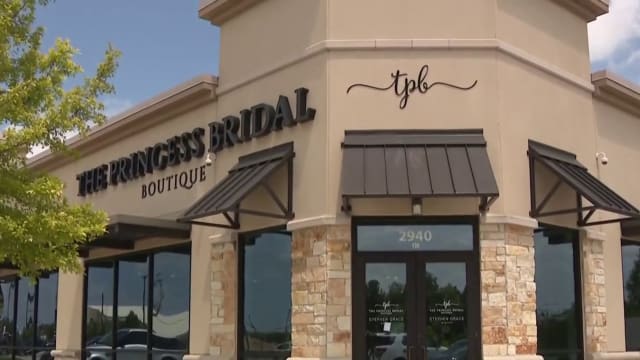 The princess bridal boutique store