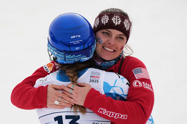 Shiffrin says sharing gold with childhood friend Johnson 'tops the